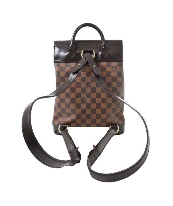 LOUIS VUITTON Louis Vuitton Damier Soho Rucksack Backpack Brown PVC Leather Venez découvrir notre 