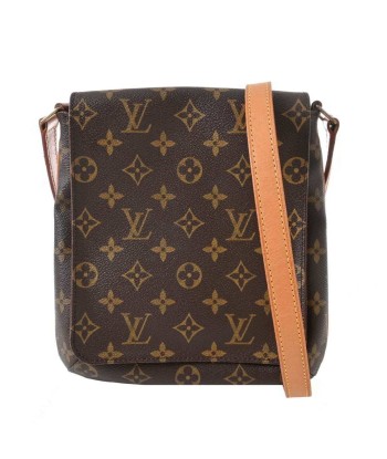 LOUIS VUITTON Monogram Musette Salsa Shoulder Bag Brown PVC Leather de pas cher