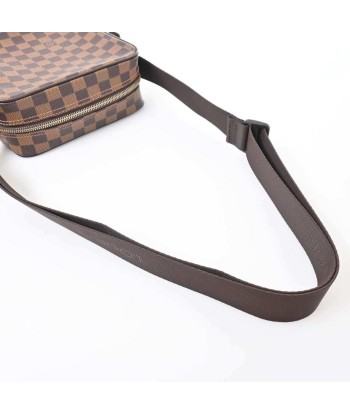 LOUIS VUITTON Louis Vuitton Damier Olav Shoulder Bag Brown PVC Leather acheter