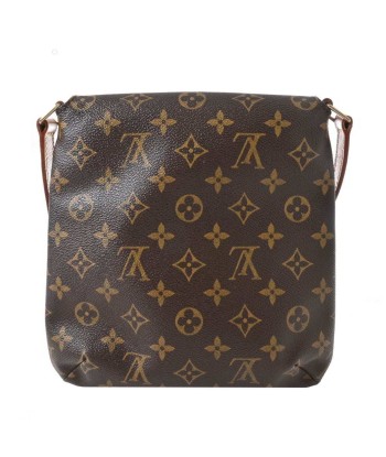 LOUIS VUITTON Monogram Musette Salsa Shoulder Bag Brown PVC Leather de pas cher