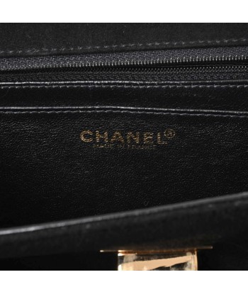 CHANEL Chanel Suede 2.55 Matrasse Handbag Black de pas cher