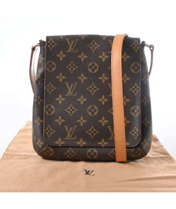 LOUIS VUITTON Monogram Musette Salsa Shoulder Bag Brown PVC Leather de pas cher