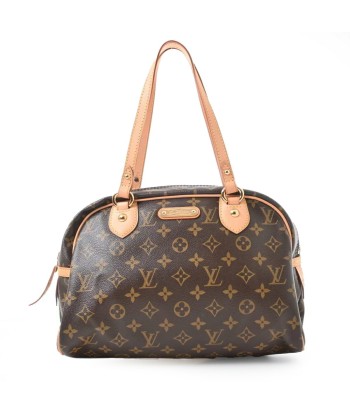 LOUIS VUITTON Monogram Montorgueil GM Shoulder Bag Brown PVC Leather de la marque