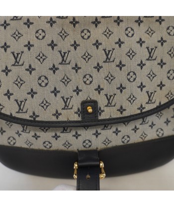 Auth Louis Vuitton Monogram Mini Belanger M92672 Womens Shoulder Bag Blue Livraison rapide