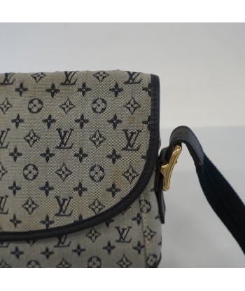 Auth Louis Vuitton Monogram Mini Belanger M92672 Womens Shoulder Bag Blue Livraison rapide