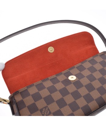 LOUIS VUITTON Louis Vuitton Damier Decorator Brown N51299 Ladies Canvas Leather Handbag le concept de la Pate a emporter 