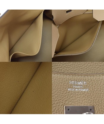 HERMES Hermes Birkin 35 Trench Palladium Metal Fittings A Engraved (Around 2017) Unisex Togo Handbag livraison gratuite