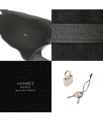 HERMES Hermes Picotan Lock PM Black Z Engraved (around 2021) Ladies Taurillon Clemence Handbag à prix réduit toute l'année