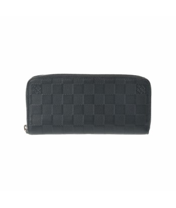 LOUIS VUITTON Louis Vuitton Damier Amphini Zippy Vertical Cosmos N63549 Mens Leather Wallet À commander