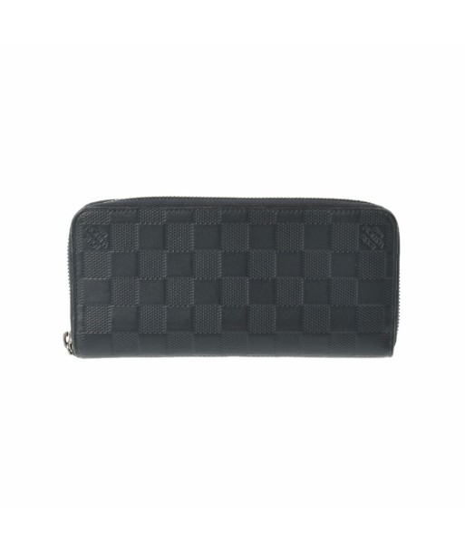 LOUIS VUITTON Louis Vuitton Damier Amphini Zippy Vertical Cosmos N63549 Mens Leather Wallet À commander