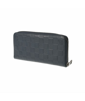 LOUIS VUITTON Louis Vuitton Damier Amphini Zippy Vertical Cosmos N63549 Mens Leather Wallet À commander