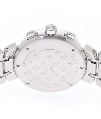 LOUIS VUITTON Tambour Chrono Q1322 Boys SS Watch Quartz Saber Dial vous aussi creer 