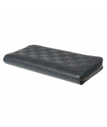 LOUIS VUITTON Louis Vuitton Damier Amphini Zippy Vertical Cosmos N63549 Mens Leather Wallet À commander