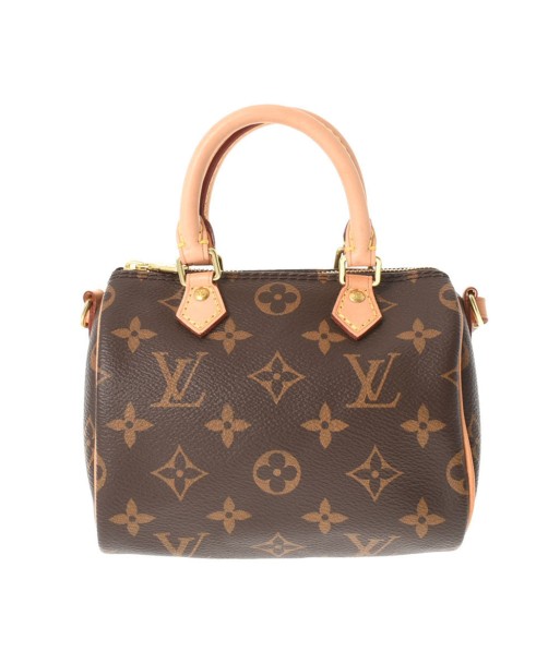 LOUIS VUITTON Monogram Nanospeed Brown M61252 Ladies Canvas Shoulder Bag Shindo ouvre sa boutique