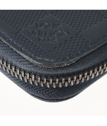 LOUIS VUITTON Louis Vuitton Damier Amphini Zippy Vertical Cosmos N63549 Mens Leather Wallet À commander