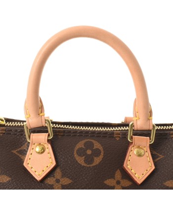 LOUIS VUITTON Monogram Nanospeed Brown M61252 Ladies Canvas Shoulder Bag Shindo ouvre sa boutique