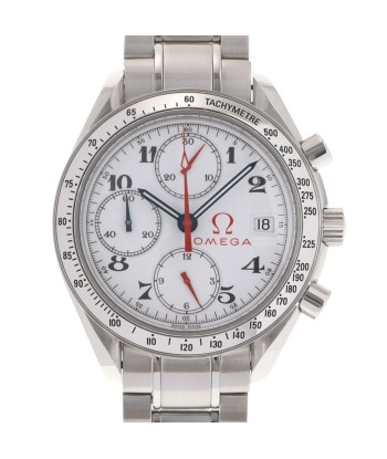 OMEGA Omega Speedmaster Date Athens Olympics 3515.20 Mens SS Watch Automatic White Dial en ligne des produits 