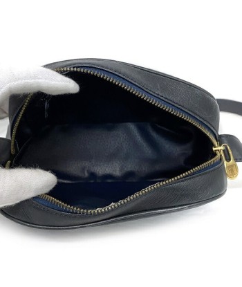 Celine Ee-21 Womens Leather PochetteShoulder Bag GoldNavy vente chaude votre 