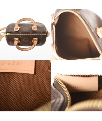 LOUIS VUITTON Monogram Nanospeed Brown M61252 Ladies Canvas Shoulder Bag Shindo ouvre sa boutique