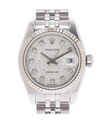 ROLEX Datejust 179174G Ladies SS / WG Watch Automatic Computer (Silver) Dial vente chaude votre 