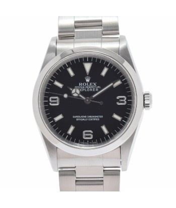 ROLEX Explorer 1 14270 Mens SS watch self-winding black dial l'évolution des habitudes 