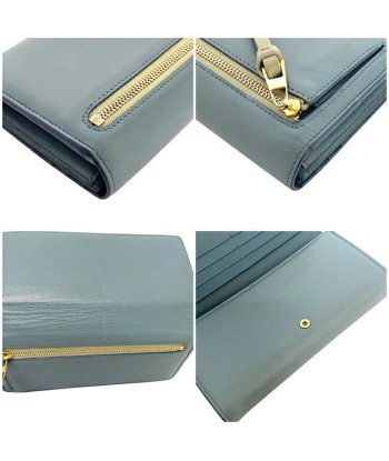 Loewe Ec-14187 Women's Nappa Leather,Leather Long Wallet (bi-fold) Light Blue Découvrez la collection