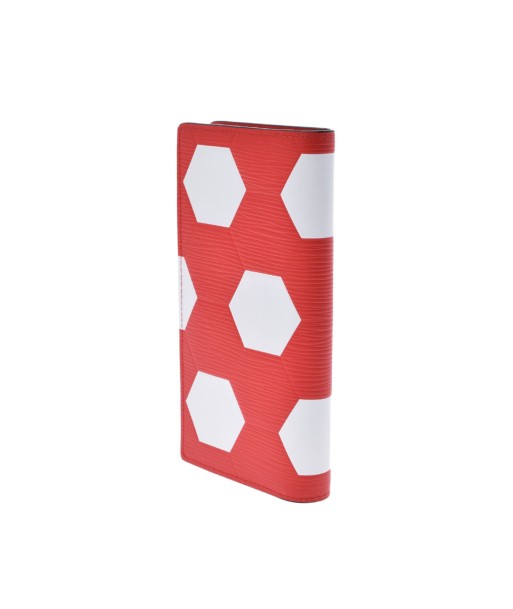 LOUIS VUITTON Epi Portofeuil Brothers 2019 FIFA World Cup Limited Red / White M63230 Unisex Leather Wallet de l' environnement