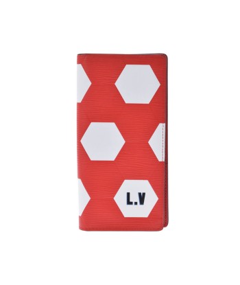 LOUIS VUITTON Epi Portofeuil Brothers 2019 FIFA World Cup Limited Red / White M63230 Unisex Leather Wallet de l' environnement